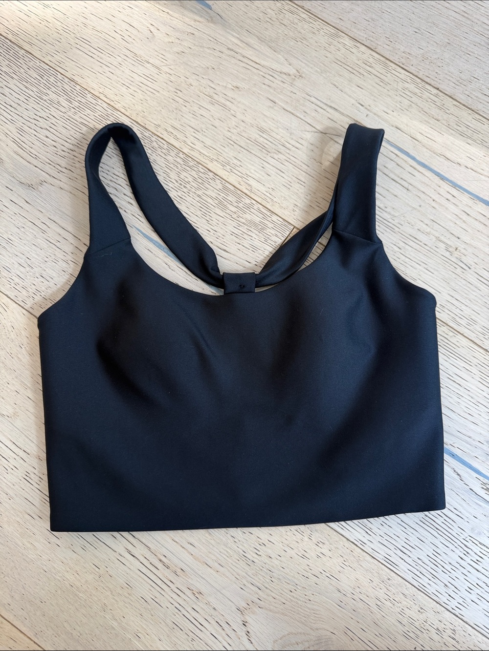 ALO Yoga Black Seamless Sport Bra